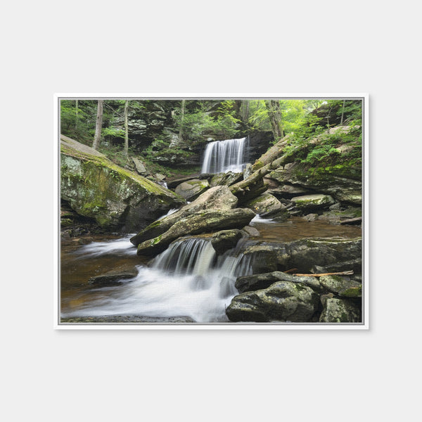 Crossed Streams Wall Art — Framed Canvas Format preview