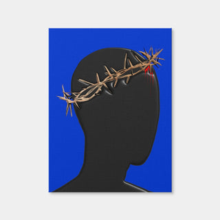 AUTO-MOCKUP WHITE | Crown of Thorns Blood | 1 Piece | Gallery Wrap Canvas | group=3x4