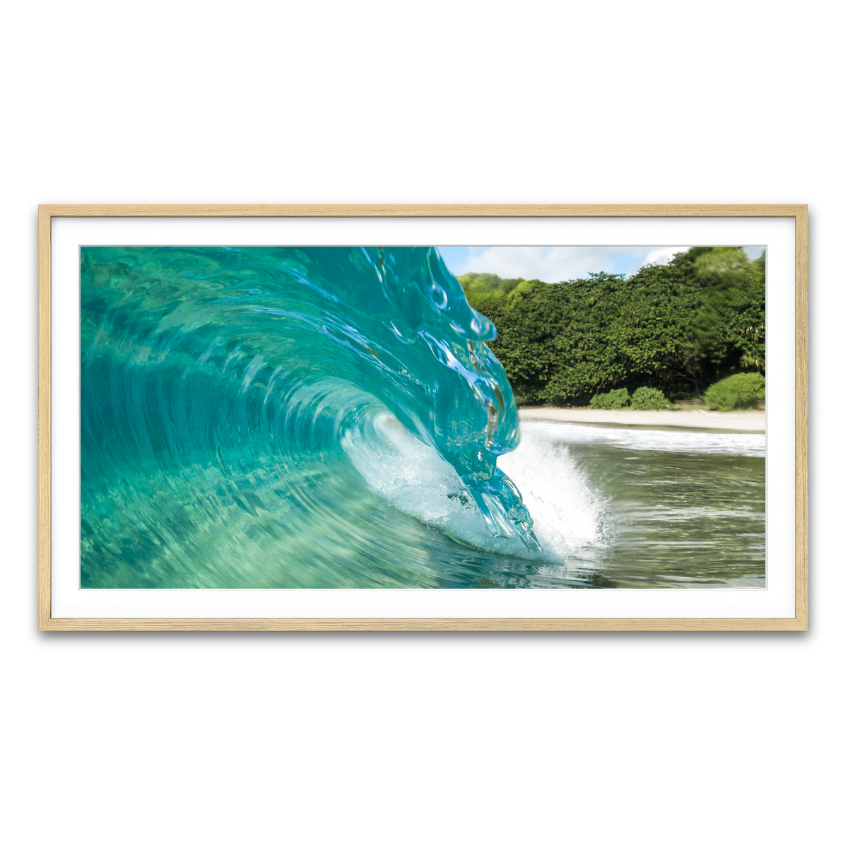 Framed Print 2x1 Natural