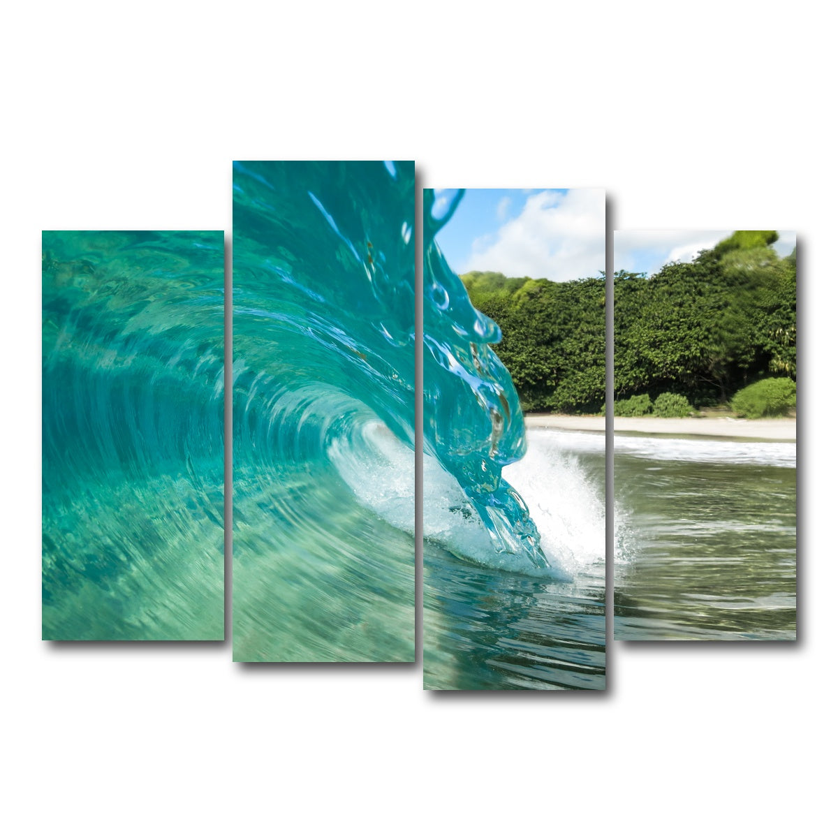 AUTO-MOCKUP WHITE | Crystal | 4 Piece | Gallery Wrap Canvas | group=4_normal