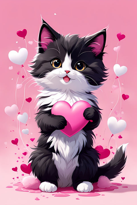 Cute Kitty Wall Art