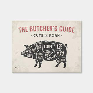 AUTO-MOCKUP WHITE | Cuts of Pork | 1 Piece | Gallery Wrap Canvas | group=4x3