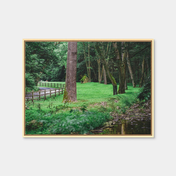 Cuttalossa Farm Wall Art — Framed Canvas Format preview