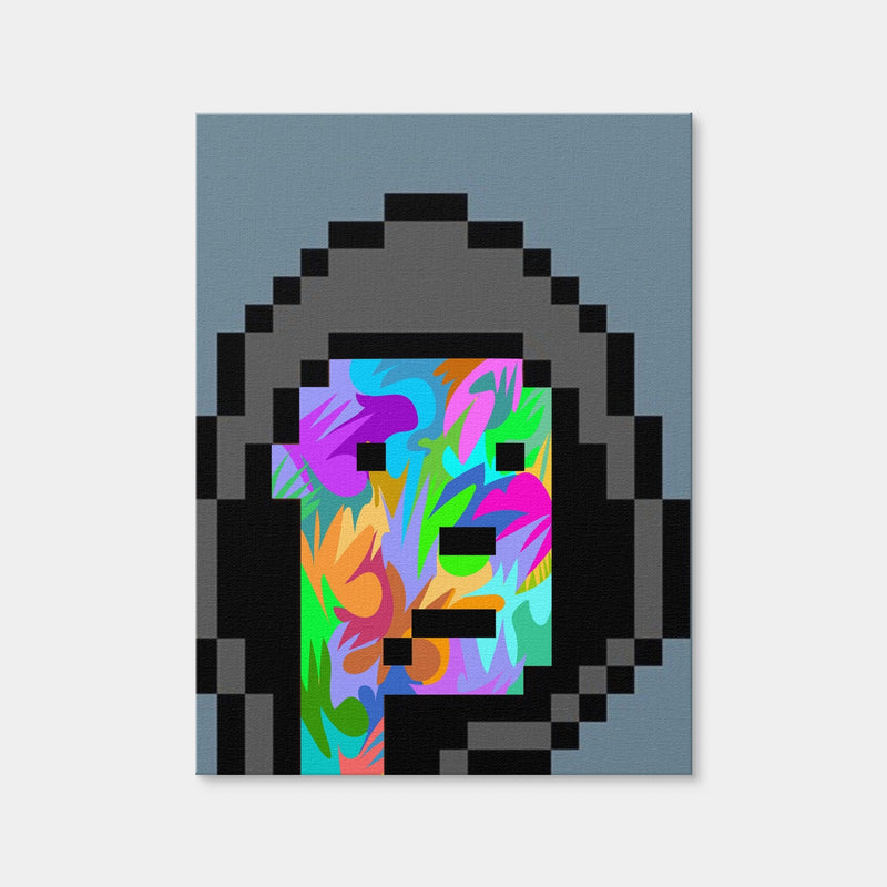 AUTO-MOCKUP WHITE | Cyberpunk Drone | 1 Piece | Gallery Wrap | group=3x4