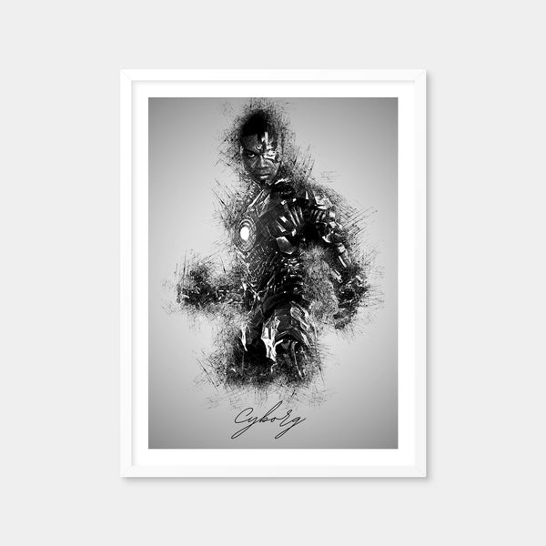 Cyborg Wall Art — Framed Print Format preview