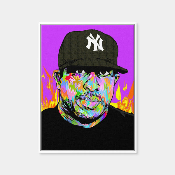 DJ Premier Wall Art — Framed Canvas Format preview