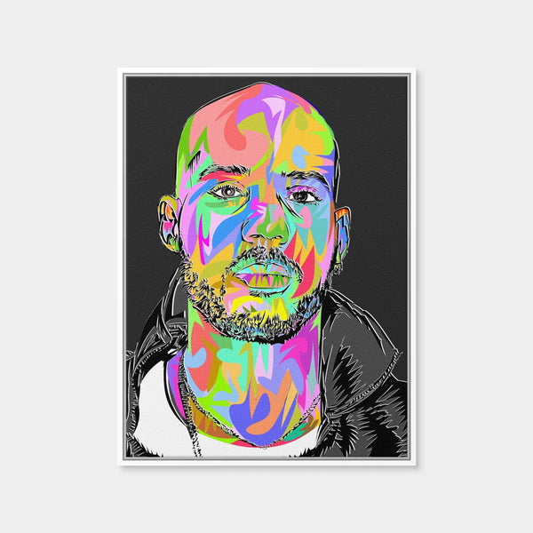 DMX RIP Wall Art — Framed Canvas Format preview