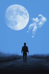 DREAM AS HIGH AS THE SKY Wall Art