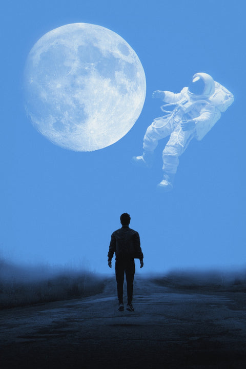 DREAM AS HIGH AS THE SKY Wall Art