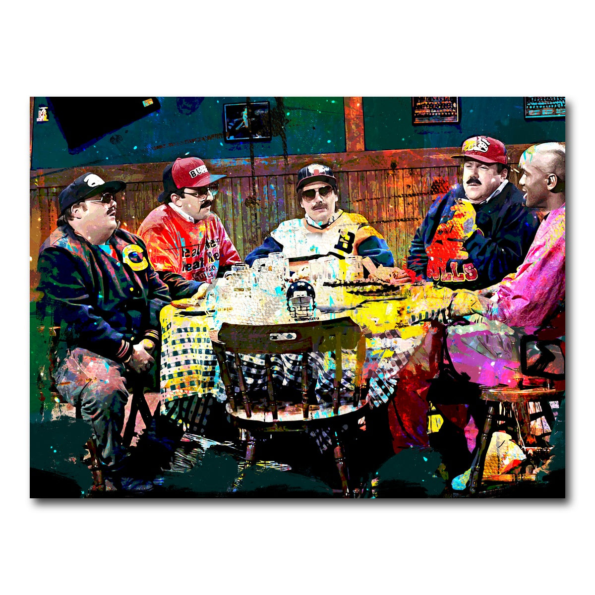 AUTO-MOCKUP WHITE | Da Bears | 1 Piece | Gallery Wrap Canvas | group=4x3