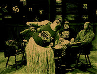 Da Bulls Sepia Wall Art