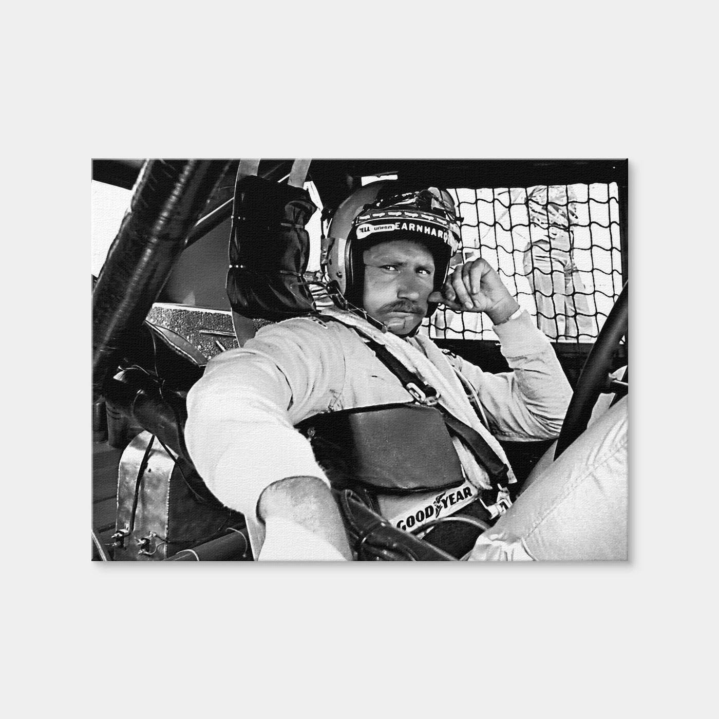 AUTO-MOCKUP WHITE | Dale Earnhardt | 1 Piece | Gallery Wrap Canvas | group=4x3