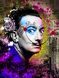 Dali With Tattoo Wall Art