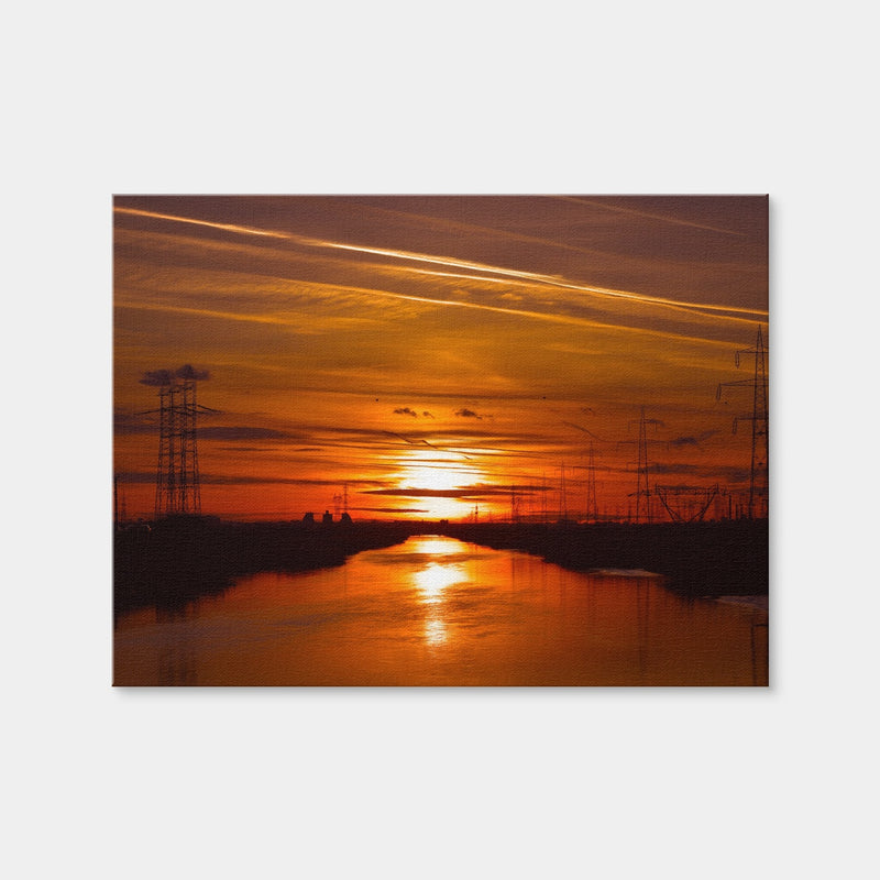 AUTO-MOCKUP WHITE | Dambovita River Romania | 1 Piece | Gallery Wrap Canvas | group=4x3