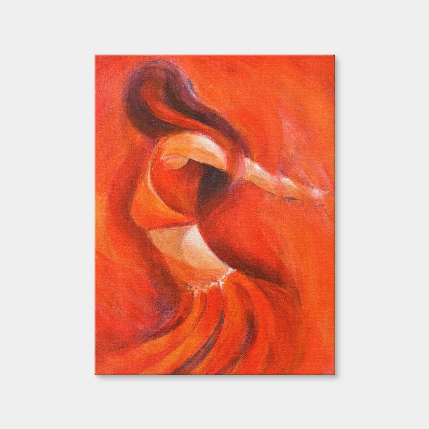 AUTO-MOCKUP WHITE | Dancing Flame | 1 Piece | Gallery Wrap | group=3x4
