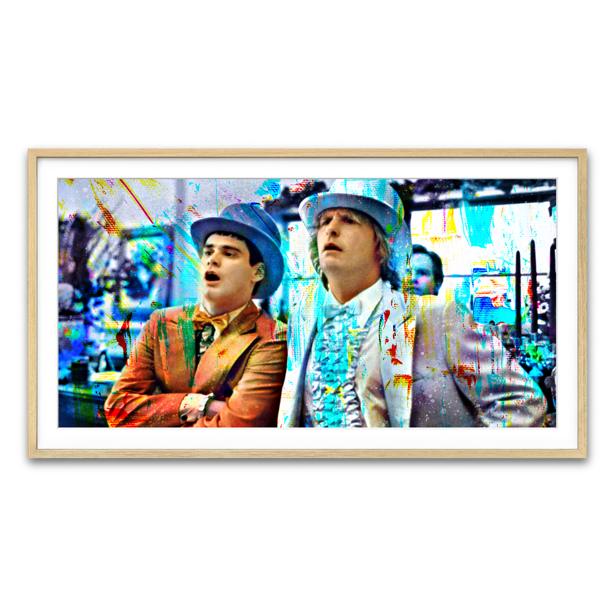 Framed Print 2x1 Natural