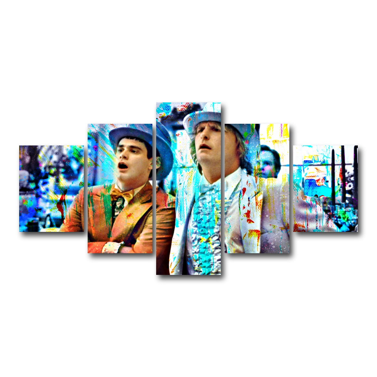 AUTO-MOCKUP WHITE | Dapper Harry & Lloyd | 5 Piece | Gallery Wrap Canvas | group=5_short