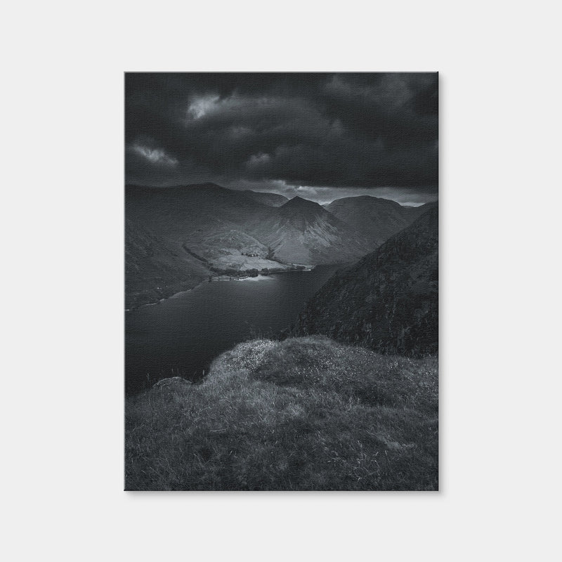 AUTO-MOCKUP WHITE | Dark Peaks | 1 Piece | Gallery Wrap Canvas | group=3x4