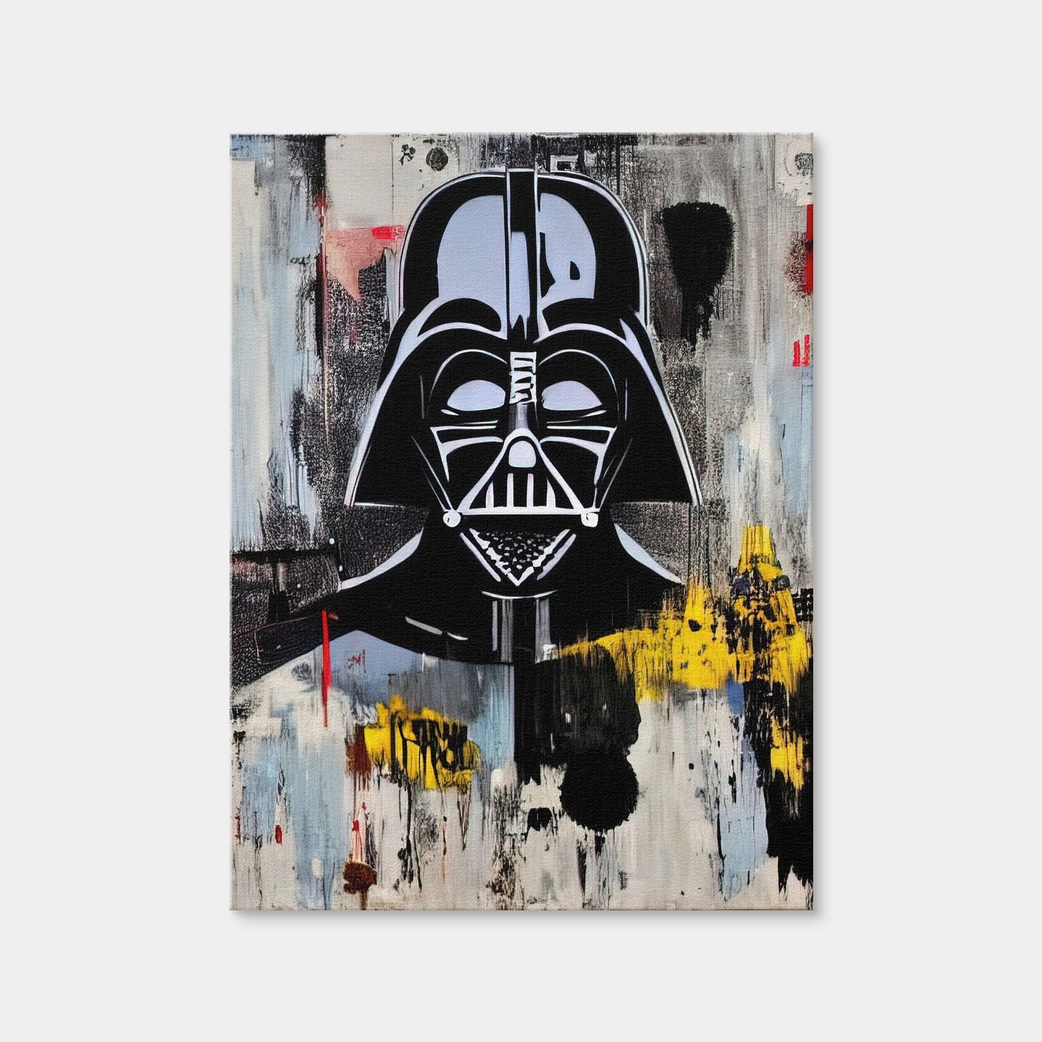 AUTO-MOCKUP WHITE | Darth Vader | 1 Piece | Gallery Wrap Canvas | group=3x4