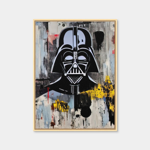 Darth Vader Wall Art — Framed Canvas Format preview