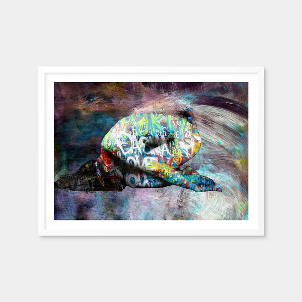 Dasha Love You Wall Art — Framed Print Format preview