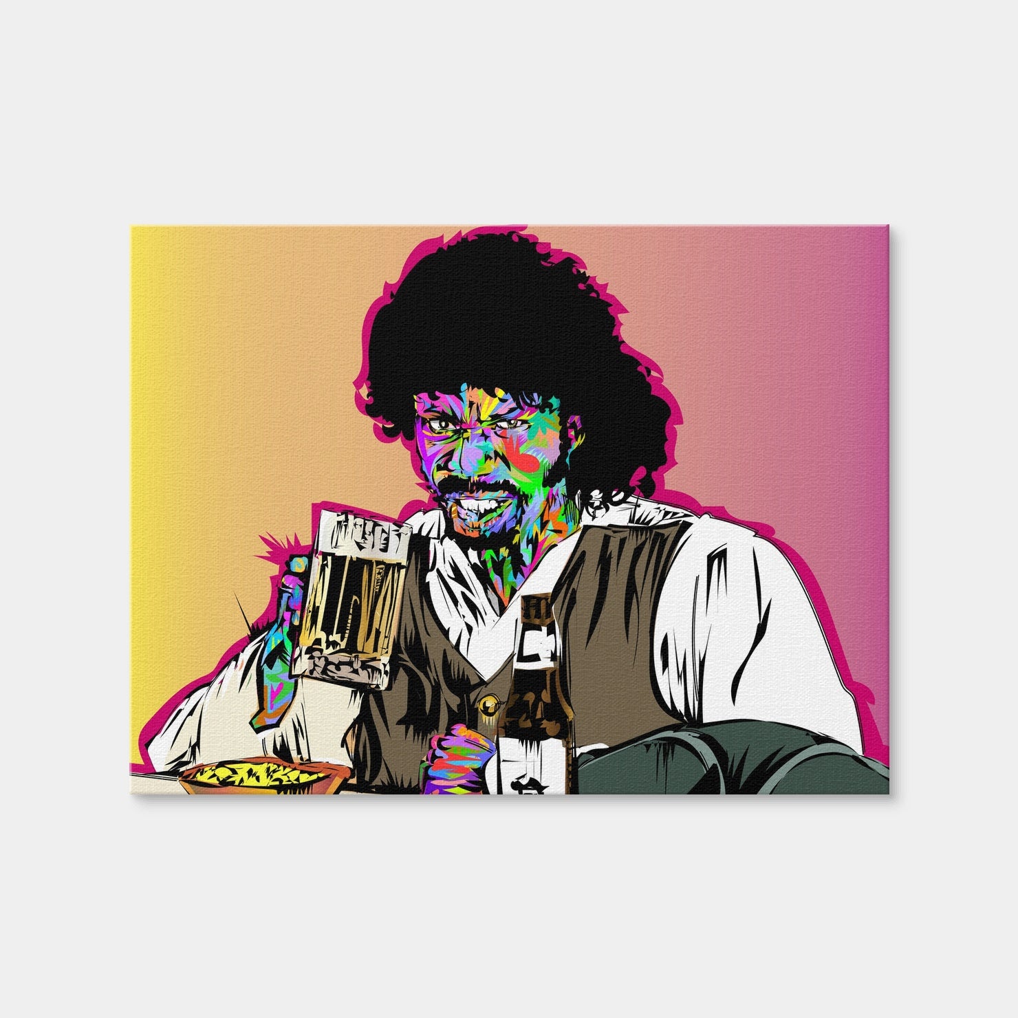 AUTO-MOCKUP WHITE | Dave Chappelle Snl | 1 Piece | Gallery Wrap Canvas | group=4x3