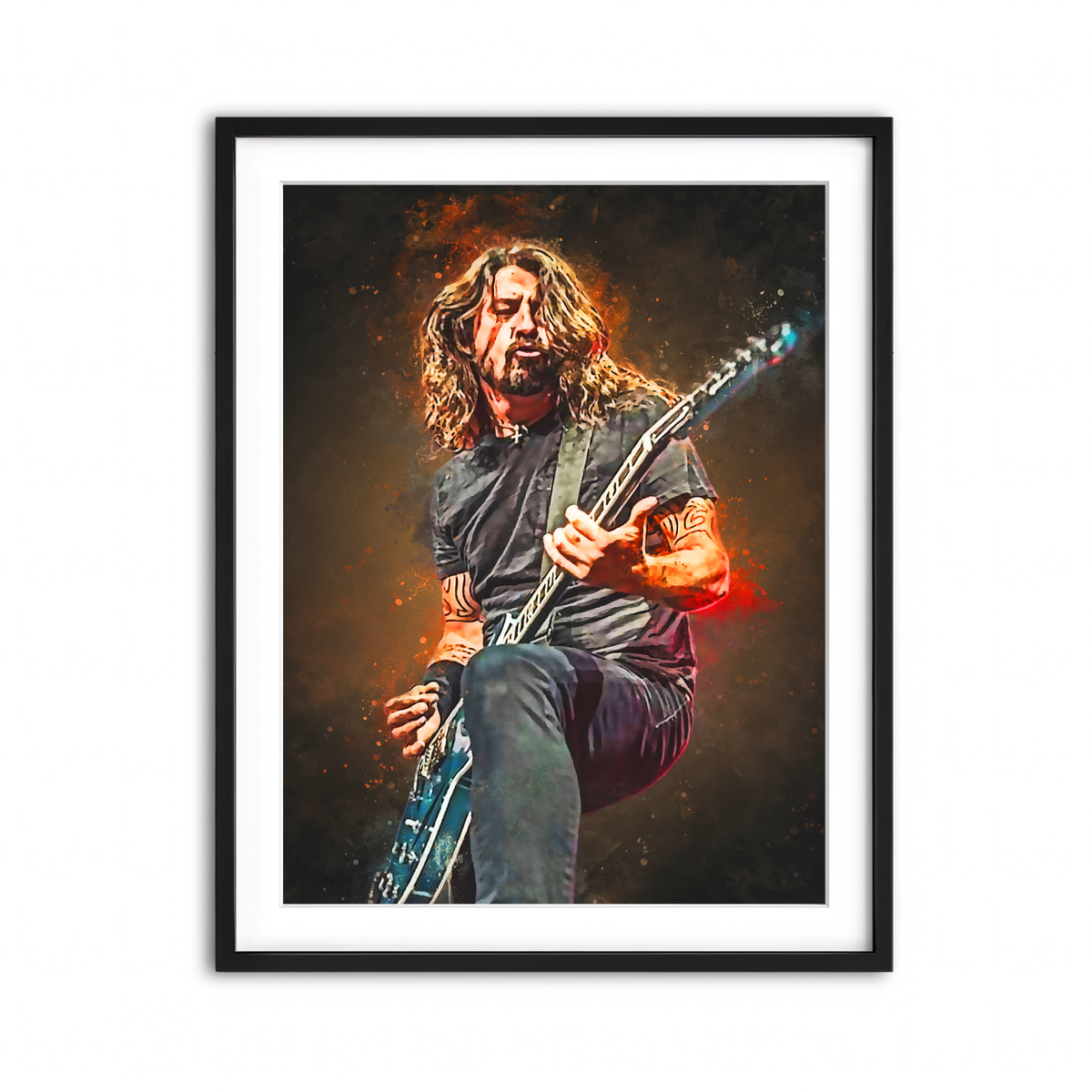 Framed Print 3x4 Black