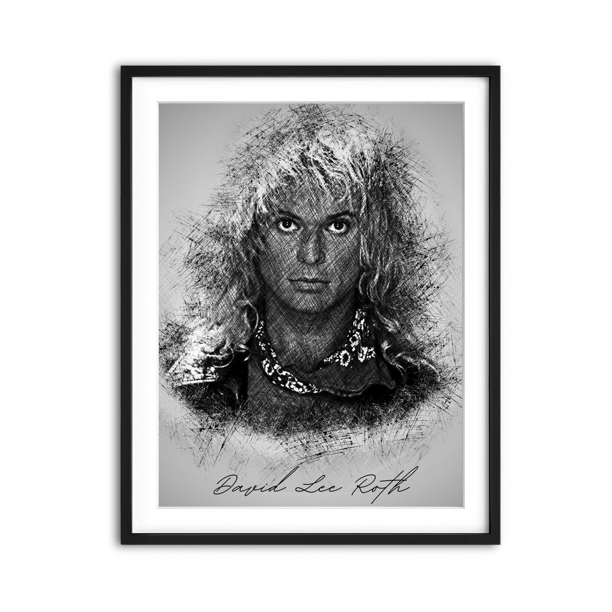 Framed Print 3x4 Black