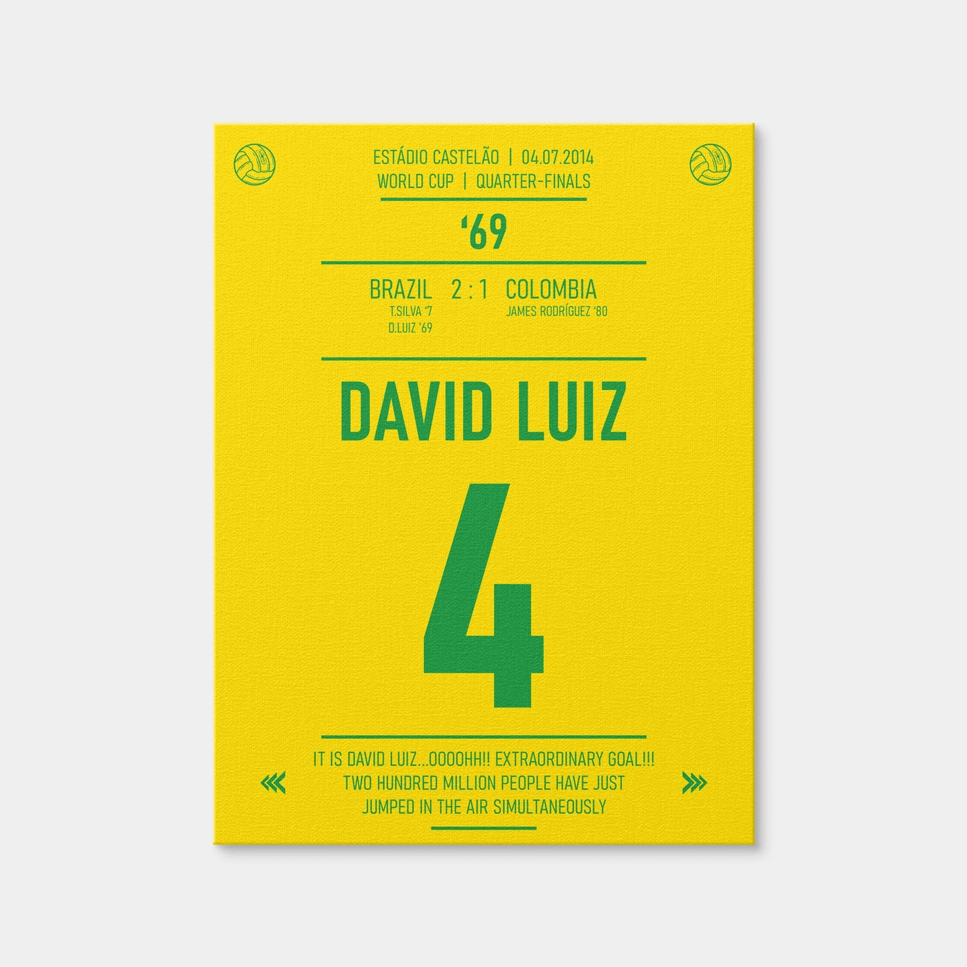 AUTO-MOCKUP WHITE | David Luiz | 1 Piece | Gallery Wrap Canvas | group=3x4