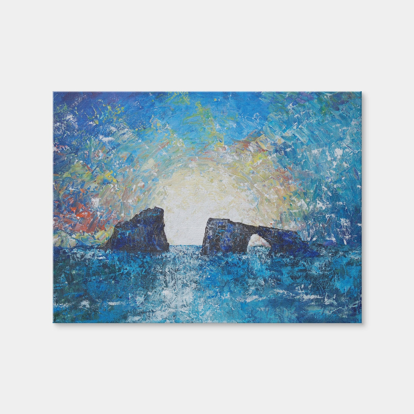 AUTO-MOCKUP WHITE | Dawn At The Gatekeepers | 1 Piece | Gallery Wrap | group=4x3