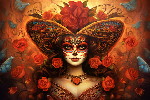 Day of the Dead Art Wall Art