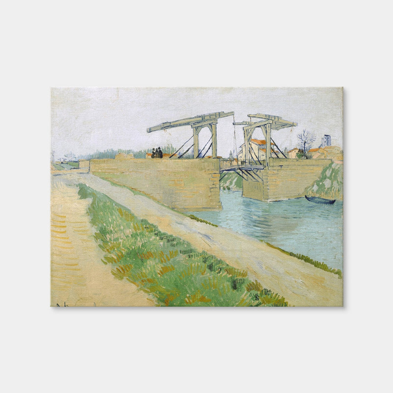 AUTO-MOCKUP WHITE | De brug van Langlois | 1 Piece | Gallery Wrap Canvas | group=4x3