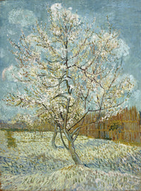 De roze perzikboom Wall Art