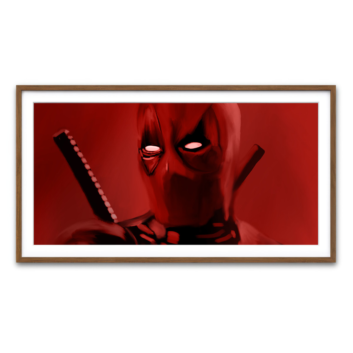 Framed Print 2x1 Walnut