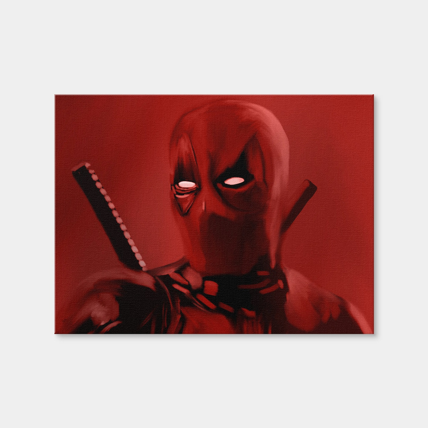 AUTO-MOCKUP WHITE | Dead In Red | 1 Piece | Gallery Wrap Canvas | group=4x3