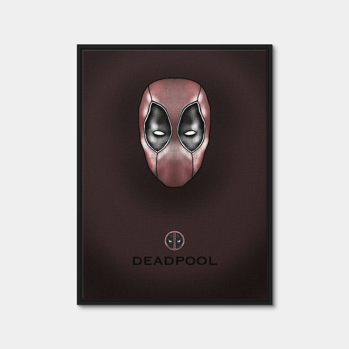 Deadpool Head Wall Art