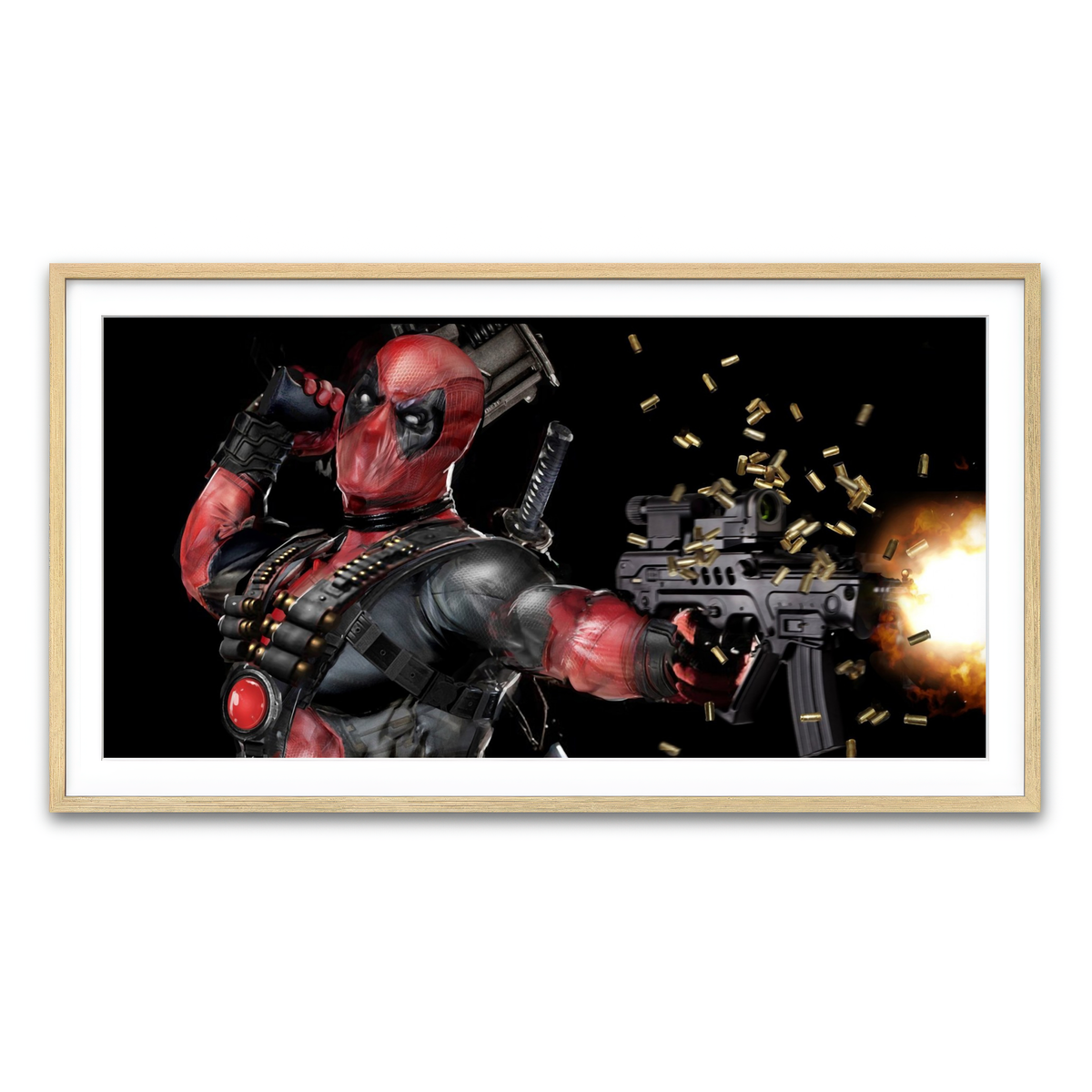 Framed Print 2x1 Natural