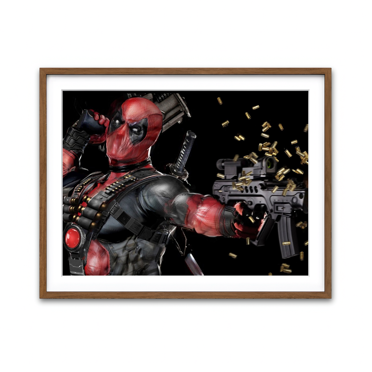 Framed Print 4x3 Walnut