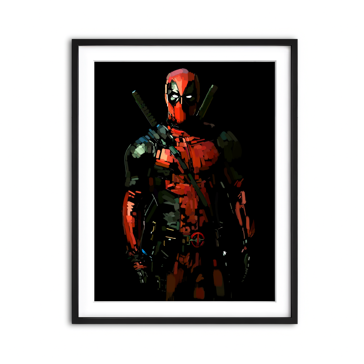 Framed Print 3x4 Black