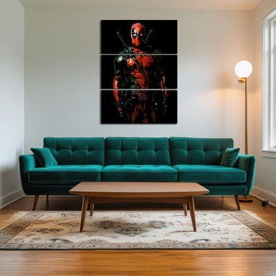 AUTO-MOCKUP ROOM | Deadpool on Black