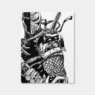 AUTO-MOCKUP WHITE | Deathstroke | 1 Piece | Gallery Wrap Canvas | group=3x4