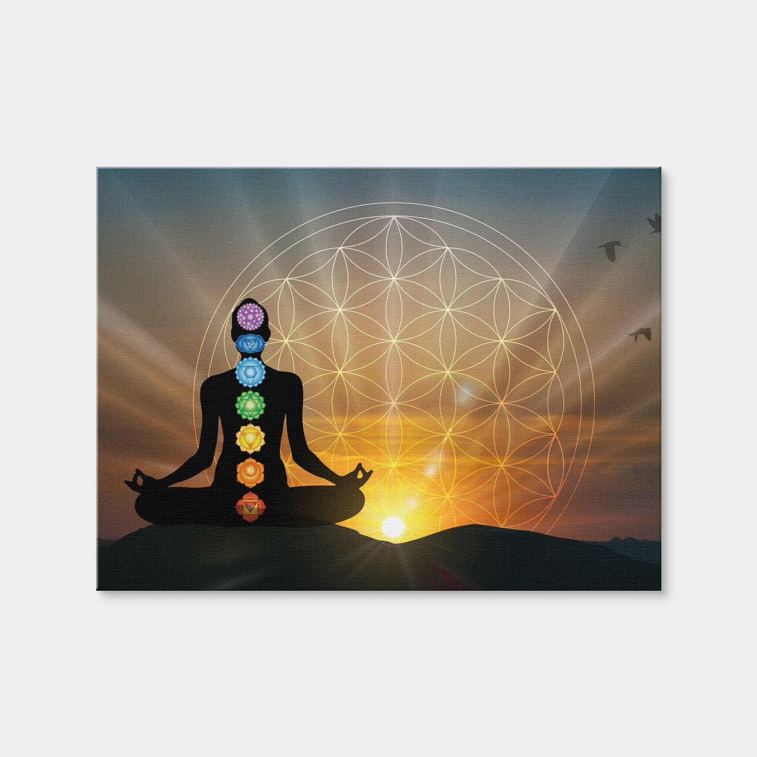 AUTO-MOCKUP WHITE | Deep Meditation | 1 Piece | Gallery Wrap Canvas | group=4x3
