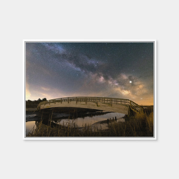 Deep Space Wall Art — Framed Canvas Format preview
