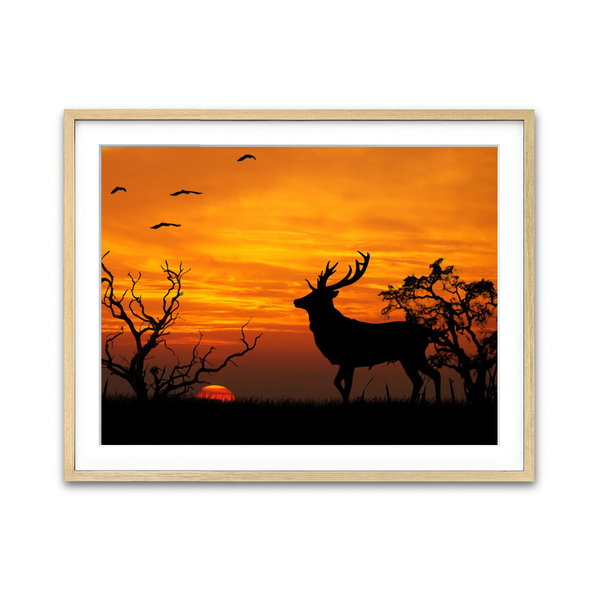 Framed Print 4x3 Natural