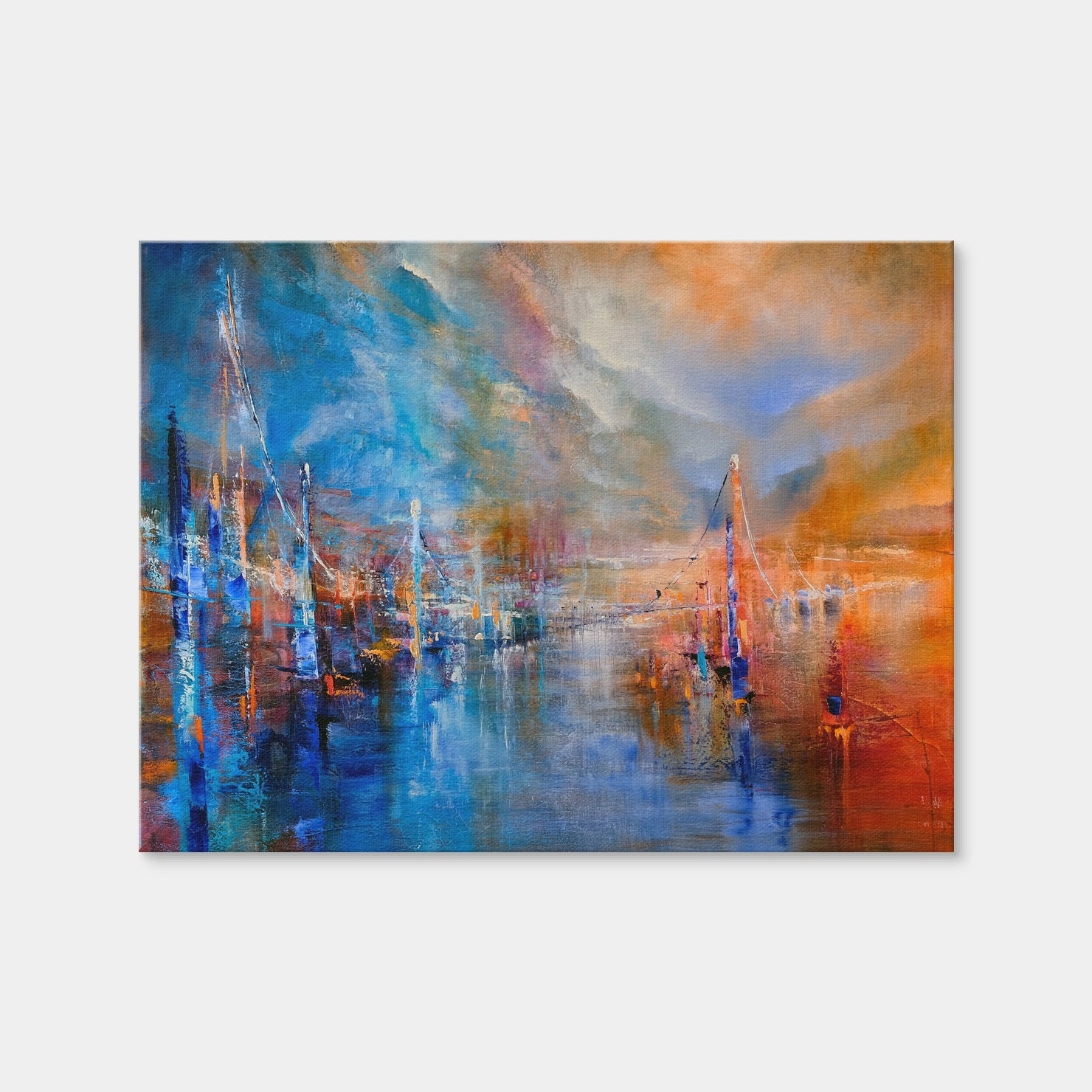 AUTO-MOCKUP WHITE | Der Weg | 1 Piece | Gallery Wrap Canvas | group=4x3