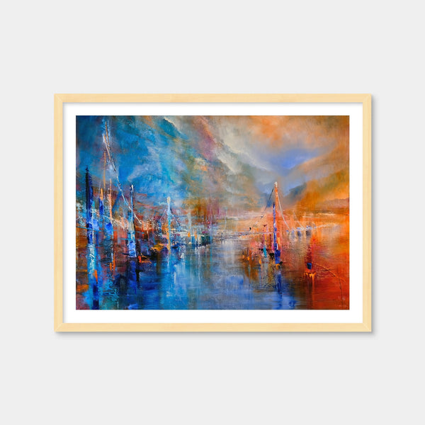 Der Weg Wall Art — Framed Print Format preview