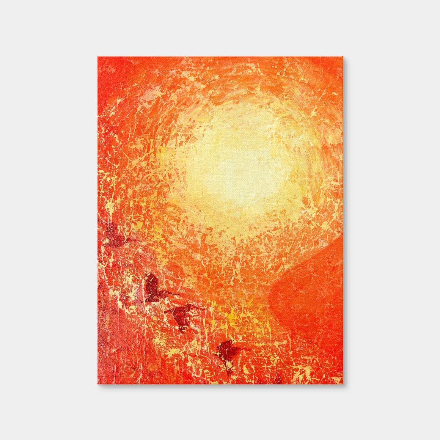 AUTO-MOCKUP WHITE | Descending Pelicans | 1 Piece | Gallery Wrap | group=3x4