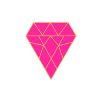 Diamond Pink Wall Art
