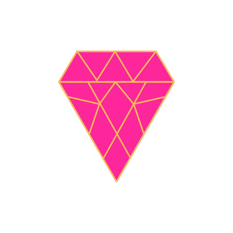 Diamond Pink Wall Art