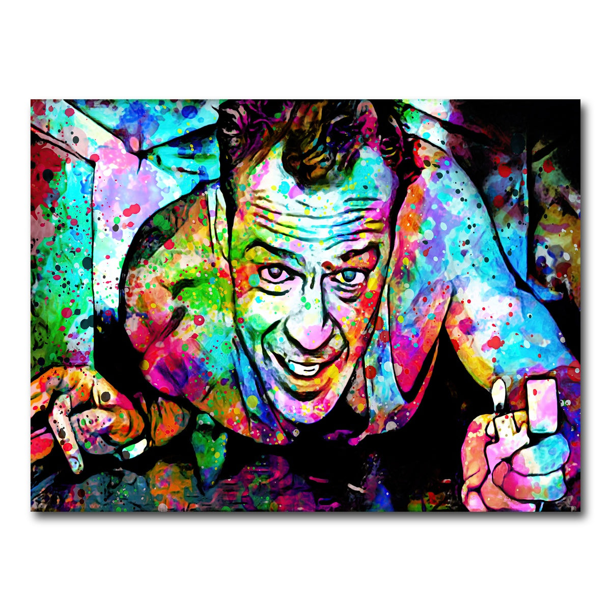 AUTO-MOCKUP WHITE | Die Hard | 1 Piece | Gallery Wrap Canvas | group=4x3